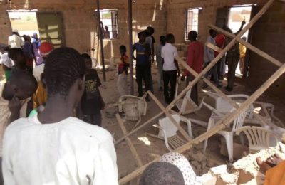 Suicide Bomber Hit vice President's Church