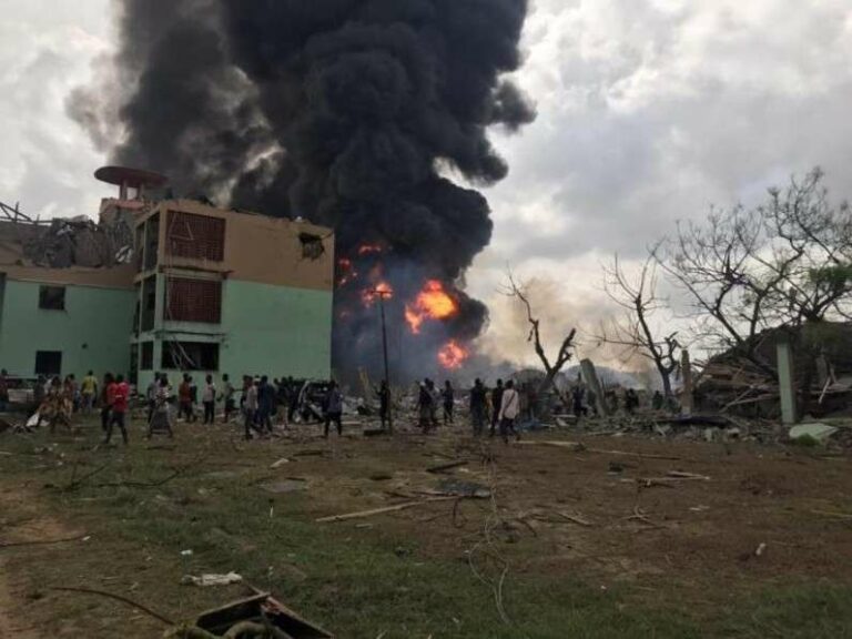 Abule-Ado Lagos Explosion kills