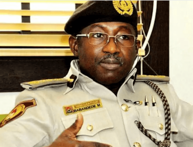 Muhammed Babandede Nigerian Immigration Boss