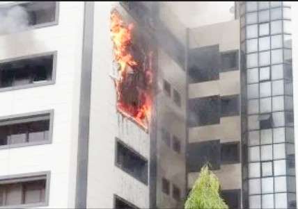CAC headquarters Gutted by fire