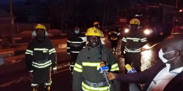 Enugu State Fire Service Men Storm Metropolis and Environs