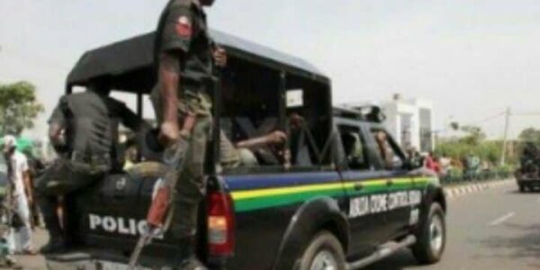 Nigeria Police Van kidnap arrested man with permanent voter cards PVCs in Sokoto State and Oyo State