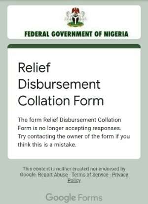 Relief Disbursement Collation Form Stops_