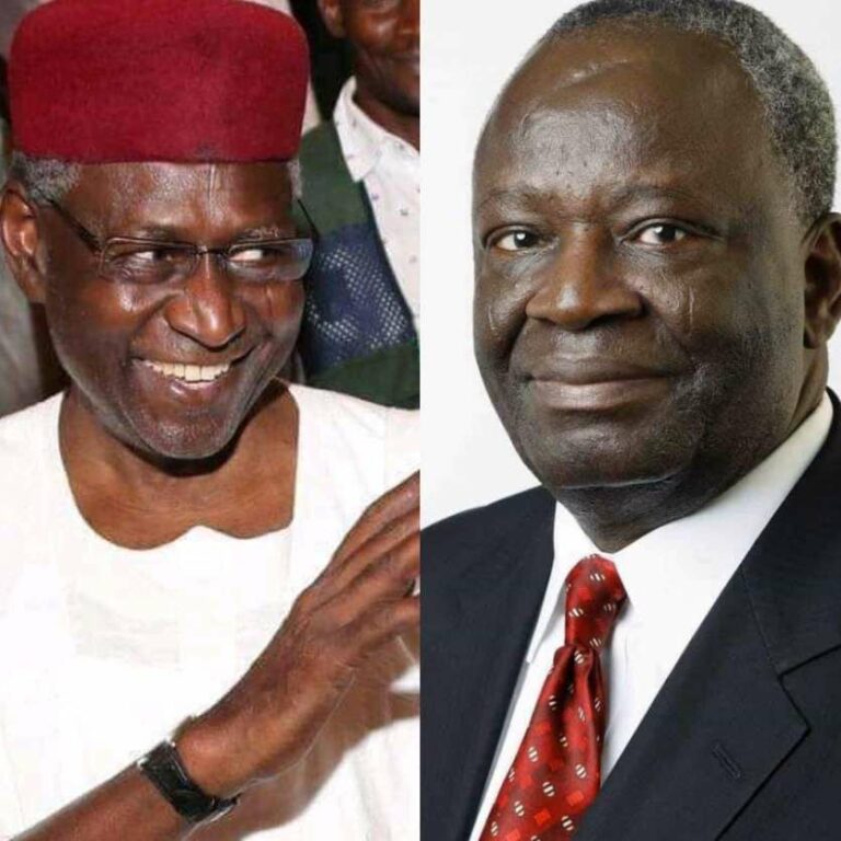 Abba Kyari and Ibrahim Gambari