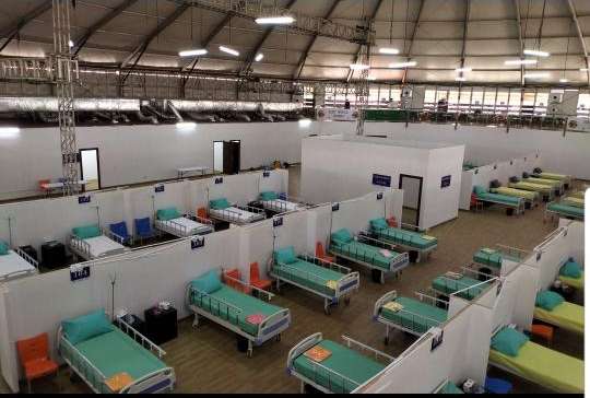 How CCECC, Others Transformed Thisday Dome into Isolation Center