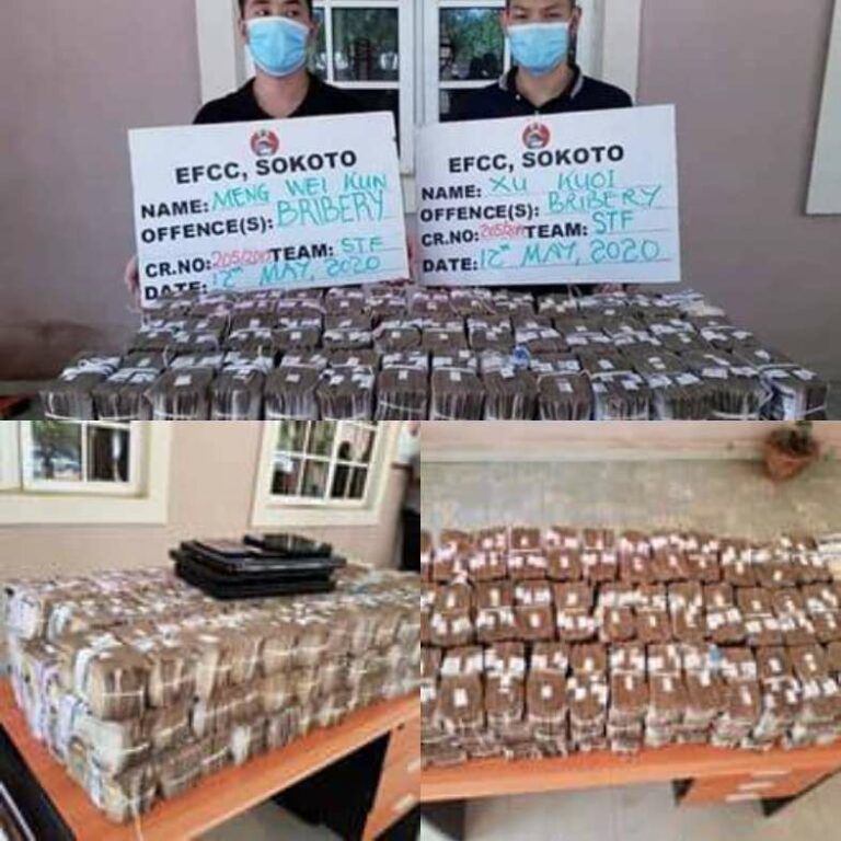 EFCC Chinese Arrested in Sokoto