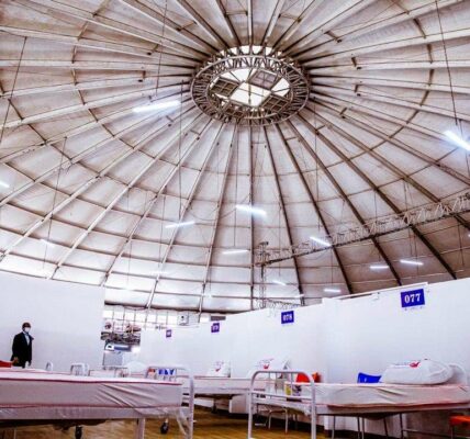 How CCECC and others Transformed Thisday Dome into isolation center