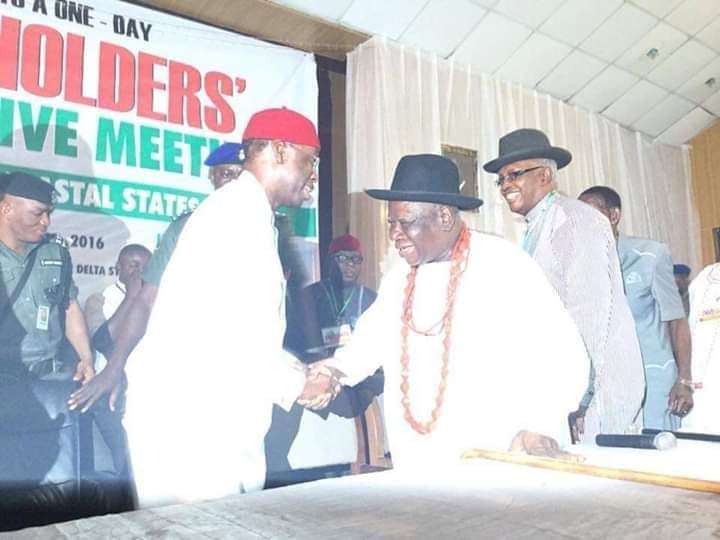 Okowa Hails Clark at 93