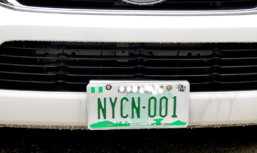 NYCN number plate abuse