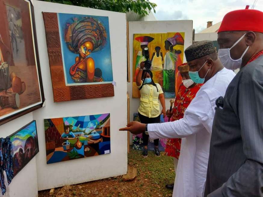 Enugu State @29 Ugwuanyi Inspects Artifacts