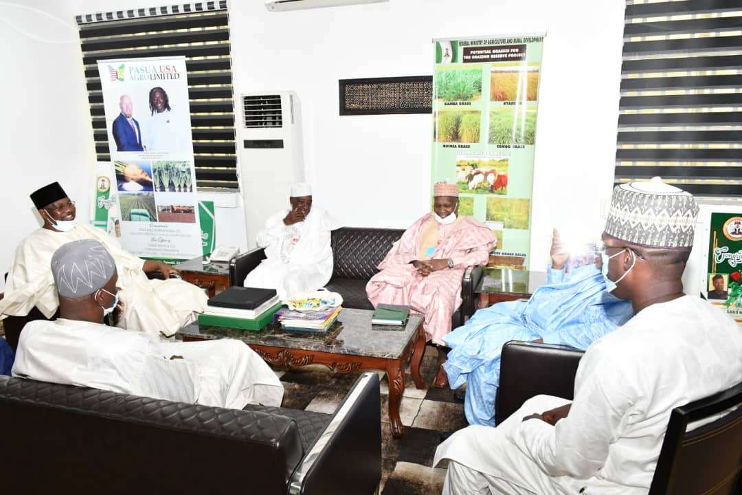Gombe Governor Parleys Minister of Agriculture
