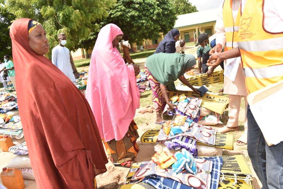 Gombe flood victims receive relief materials from NEDC