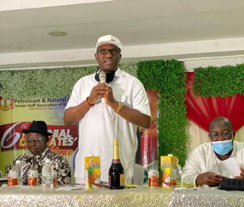 PENGASSAN Delta State Commissioner for Oil and Gas, Prince Emmanuel Amgbaduba Representing Okowa