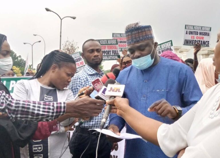 Nigerians Storm Abuja Rally, Explain Why Fuel Subsidy Removal Must Remain