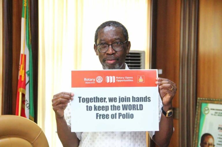 Okowa Calls for Efforts to Keep Polio at Zero Level  Okowa Calls for Efforts to Keep Polio at Zero Level