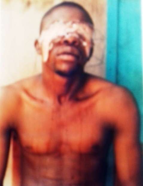 victim of police brutality in Nigeria, Mr. Olaide Adebayo