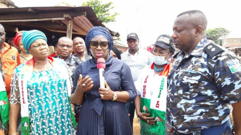#EndSARS Vandalism: Why I am Here - Ekwunife Speaks on Inspection of Divisional Police Headquarters Ogidi