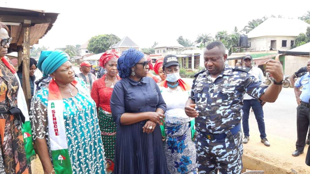 #EndSARS Vandalism: Why I am Here - Ekwunife Speaks on Inspection of Divisional Police Headquarters Ogidi