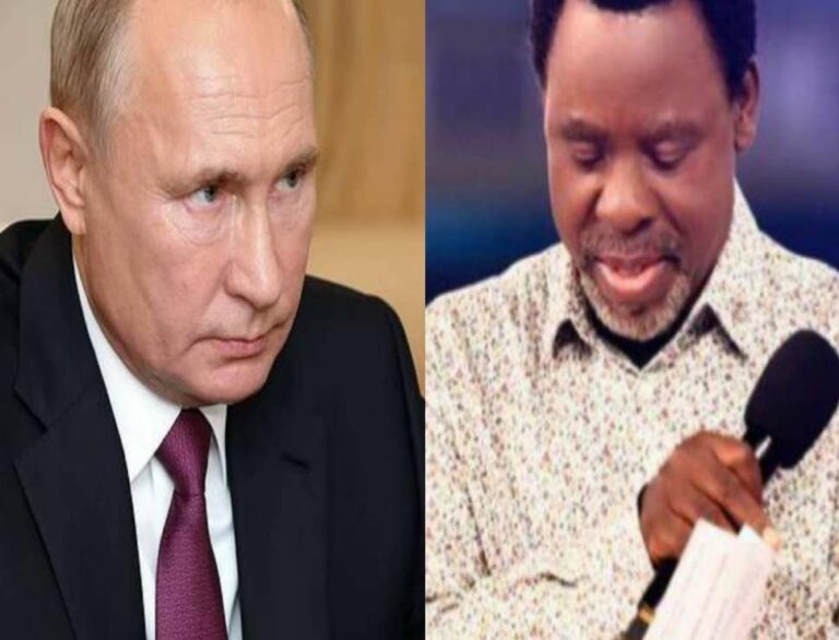 Putin and TB Joshua