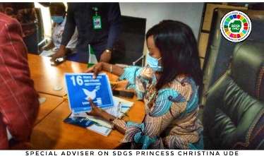 Imo SDG Boss, Princess Ude Hails Gov. Uzodinma On His Prompt Action to Restore Peace in Orlu