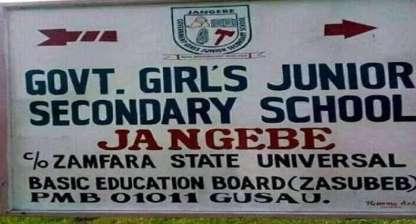 Jangebe students abducted from Government Secondary School Jangebe Zamfara State