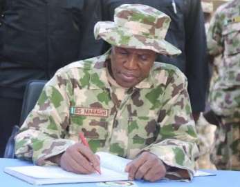 Maj. Gen. Bashir Salihi Magashi Defence Minister