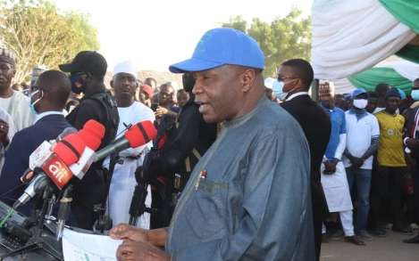 Governor Inuwa Yahaya Begins Compensation Payment, Flags-off Gombe State University - Malam Inna - Kagarawal Erosion Control