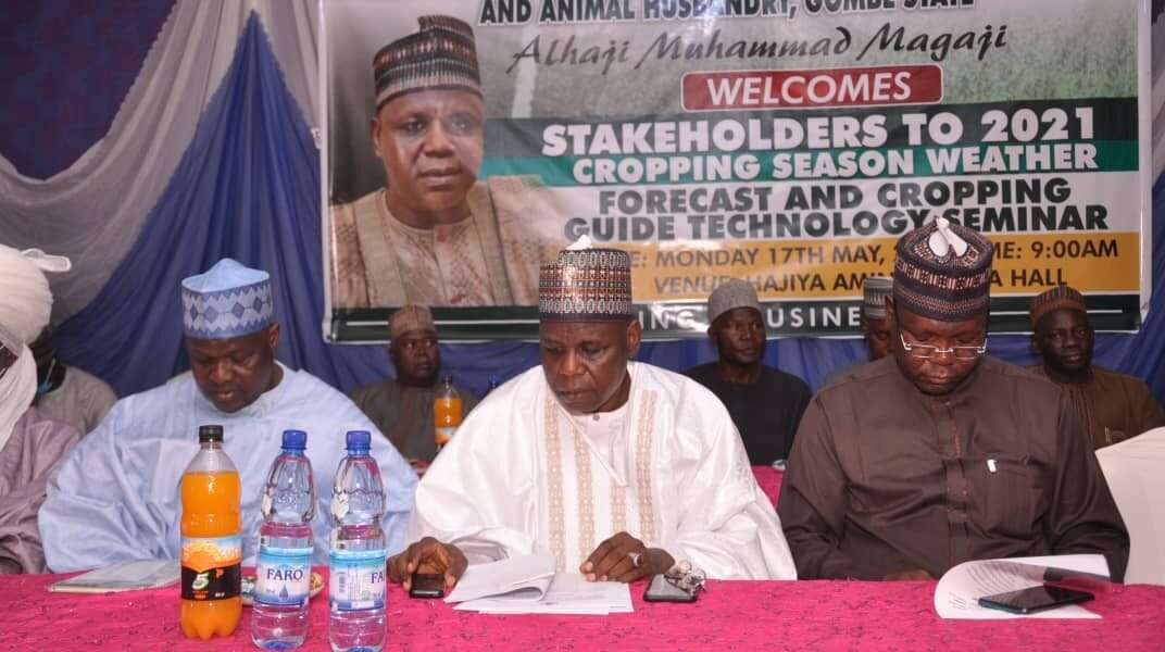 Gombe Government Organizes Seminar for Farmers on Weather Forecast, Cropping Guides, Techniques