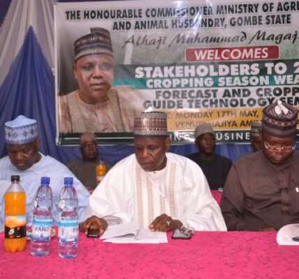 Gombe Government Organizes Seminar for Farmers on Weather Forecast, Cropping Guides, Techniques