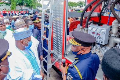 Gombe Governor Commends President Muhammadu Buhari for Reinvigorating Federal Fire Service