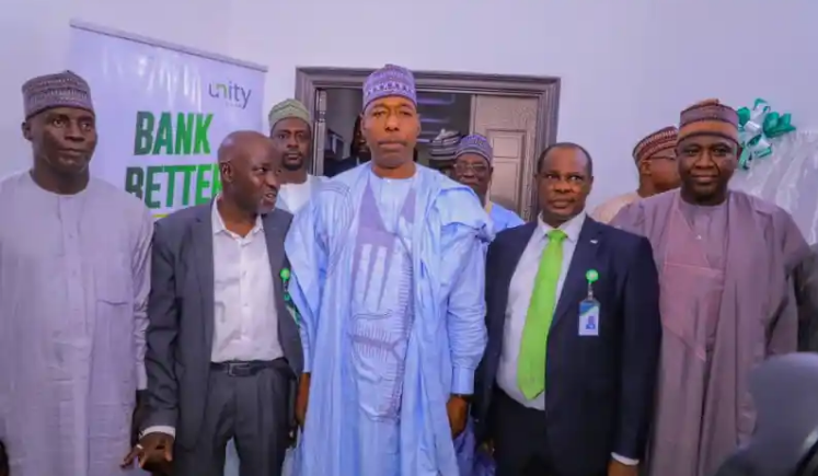 Governor Babagana Zulum Commissions a Building Donated by Unity Bank to the State Universal Basic Education Board (SUBEB)