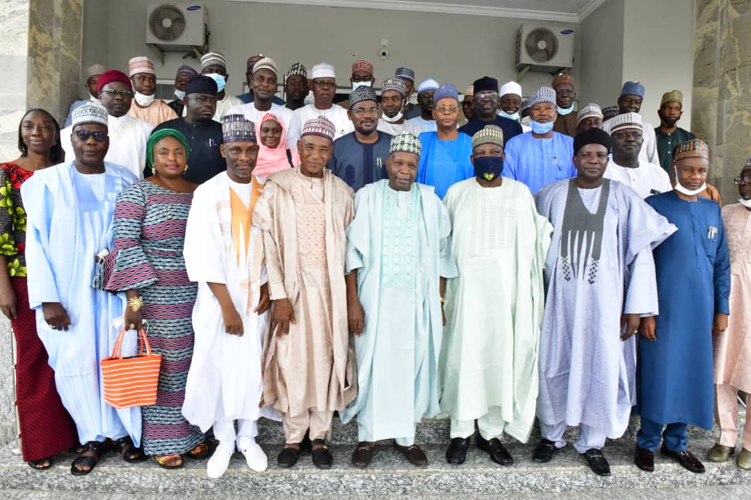 Governor Inuwa Receives Governing Council, Management of FCE ( T) Gombe