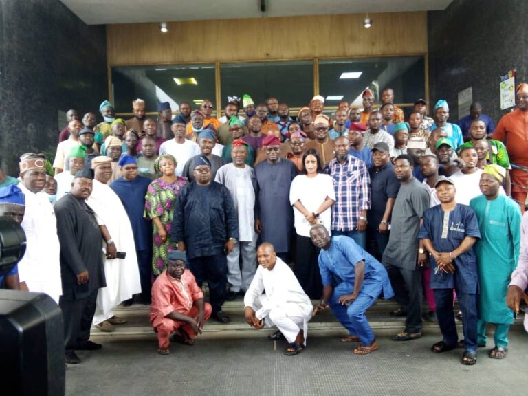 Oyo APC Stakeholders after the Press conference