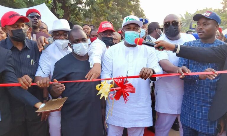 Infrastructure: Akpugo Community Agog As Leaders Celebrate Governor Ugwuanyi