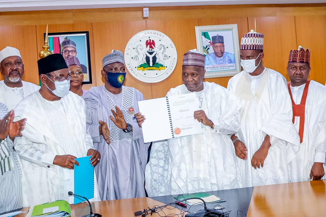 Gombe State Governor, Muhammadu Inuwa Yahaya has signed into law, the 2022 appropriation Act, otherwise known as 2022 Budget