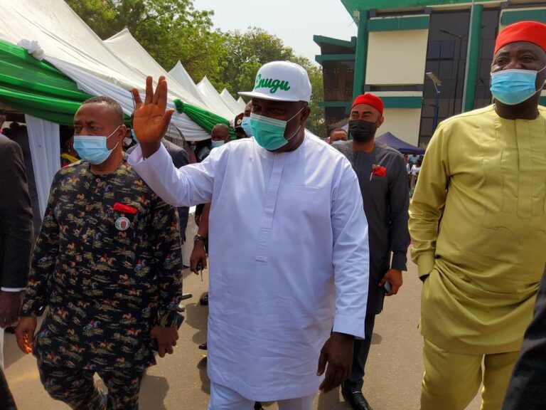 Projects: Speaker, Sen. Nnaji, Reps Member, Council Chairman, Others Lead Enugu East LGA Stakeholders, Royal Fathers on Thank-you Visit to Gov. Ugwuanyi