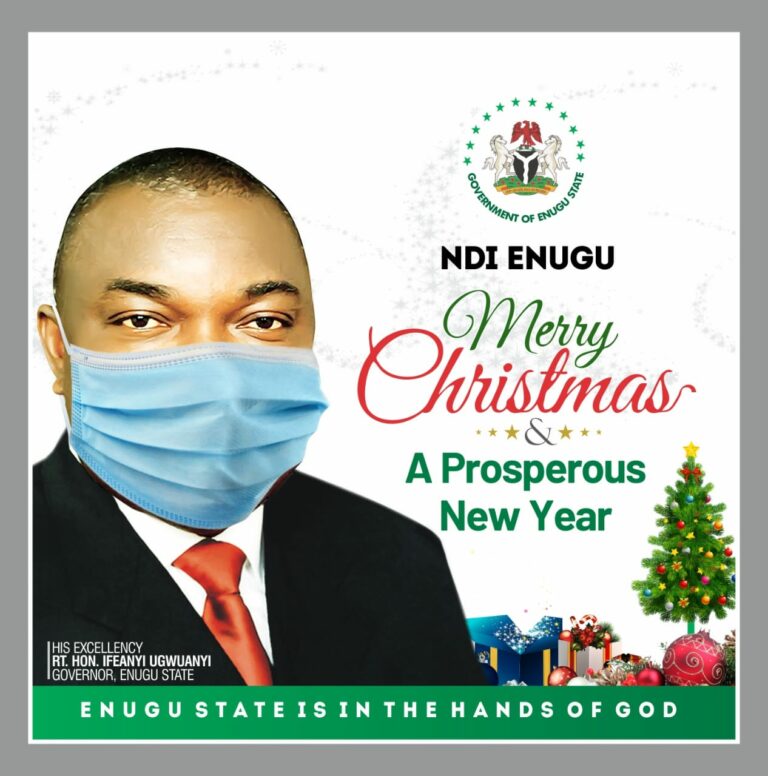 Gov. Ifeanyi Ugwuanyi congratulates Christians