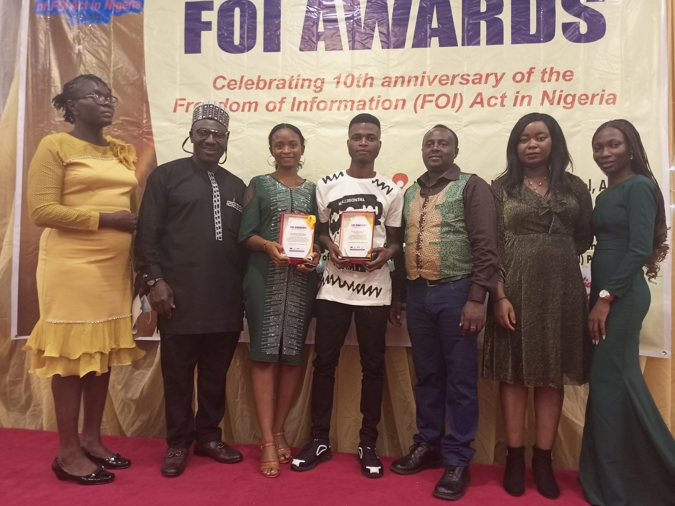 Jonathan, Fayemi Ayogu Eze, Abike Dabiri-Erewa, Journalists, Other Prominent Nigerians Bag FOI Awards in Abuja