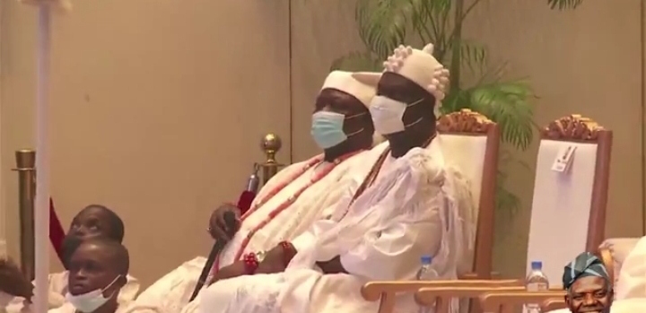 Ooni of Ife at Akande book presentation