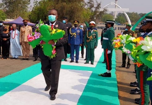Governor Ifeanyi Ugwuanyi Honours Fallen Heroes at Armed Forces Remembrance Day 2022