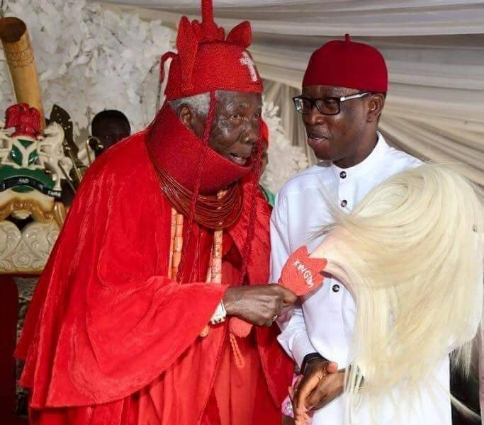 Okowa Rejoices with Owhorode of Olomu at 105
