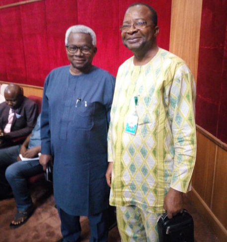 Mr. Osita Okechukwu (left) and Dr. Chinedu Jideofo-Ogbuagu (right)