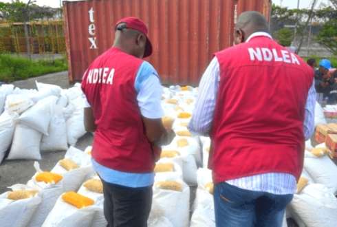 NDLEA Operatives and consignments of illicit substances