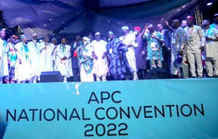full list of the 77 newly national officers of APC after its convention