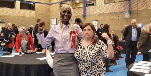 See Exciting Photos As Penn Ward, Wolverhampton Reelects Celia Osakwe-Hibbert, Nigerian Councillor, in UK