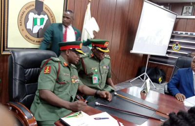 New NYSC DG Brigadier-General Mohammed Fada Assumes Office
