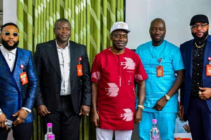 Governor Soludo Plays Host to Obi Cubana, Emoney, Ned Okonkwo, Others