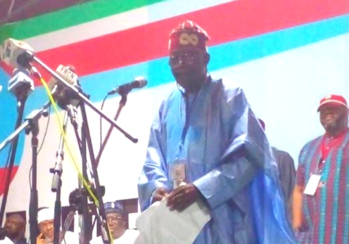 Asiwaju Bola Ahmed Tinubu At APC Convention