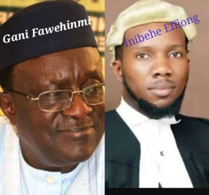 Gani Fawehinmi and Inibehe Effiong and Jail for Contempt
