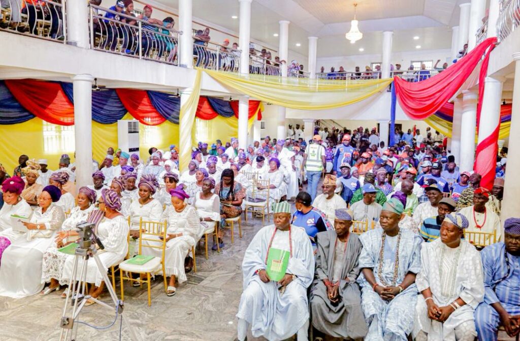 Community leaders and residents of Agege stakeholders'meeting held on Thursday, June 30, 2022.